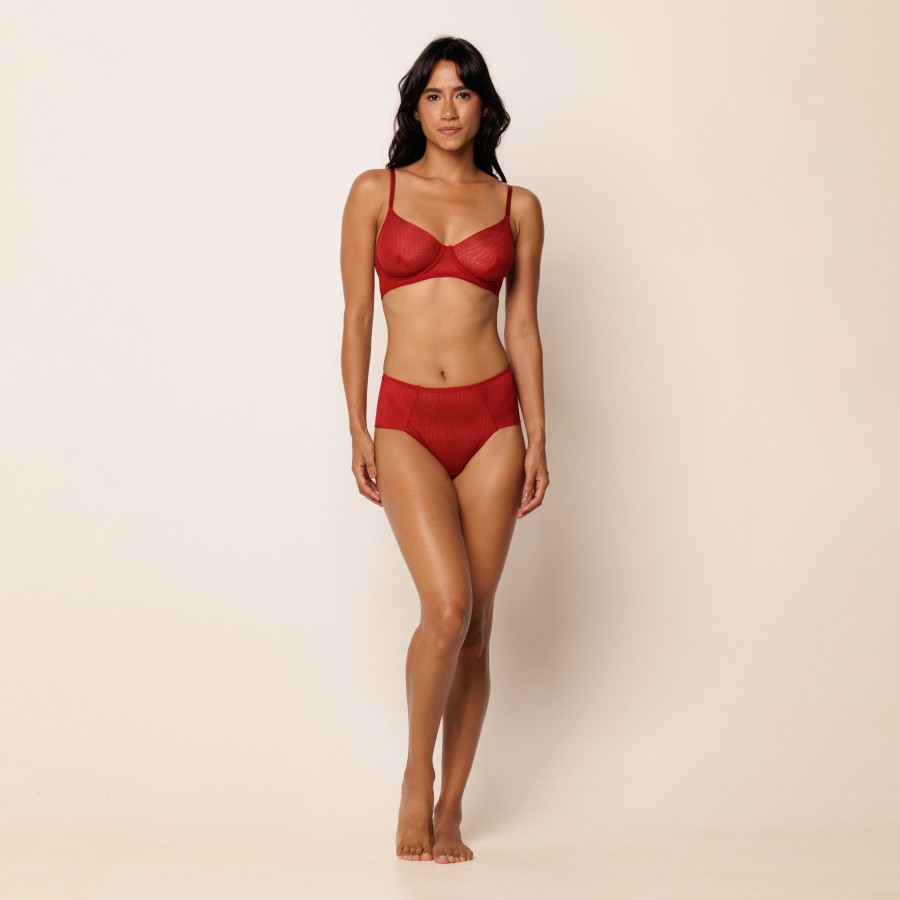 Suti De Tule Aro Star Vermelho Jescri Lingerie De Qualidade E