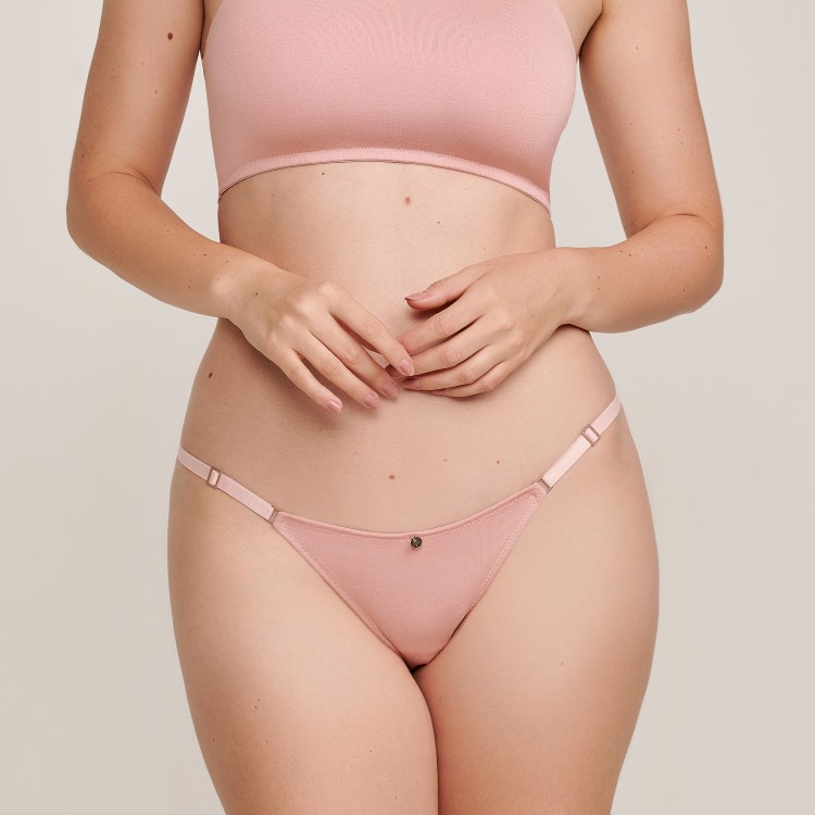 Calcinha String Em Viscose Vivi Rosa