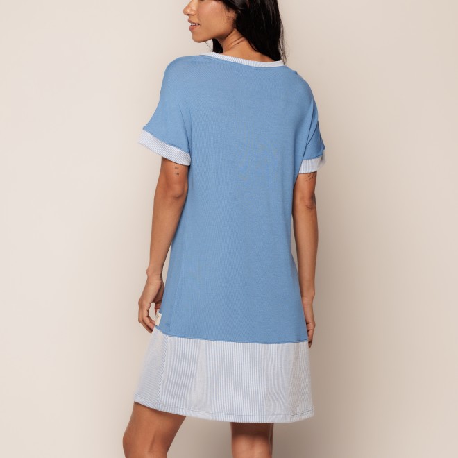 Camisola  Manga  Curta em Viscose Versace