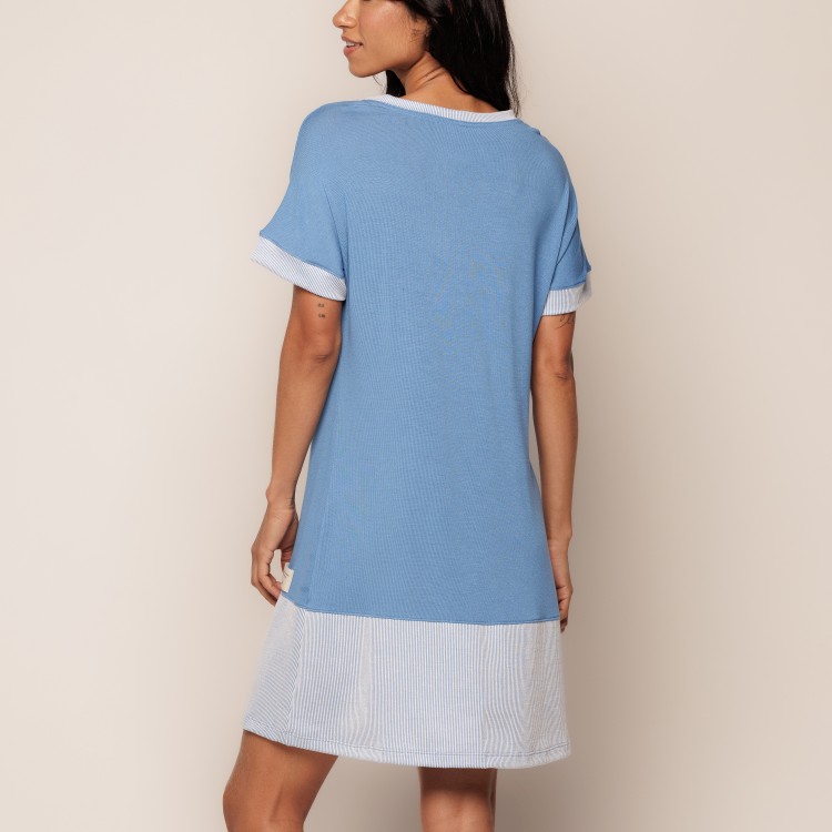 Camisola  Manga  Curta em Viscose Versace