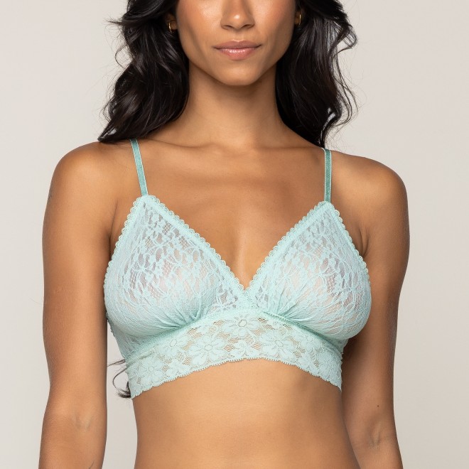 Top em Renda Sem bojo Ladies Verde