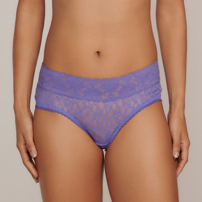 Calcinha Caleçon em Laise e Renda Ladies Iris