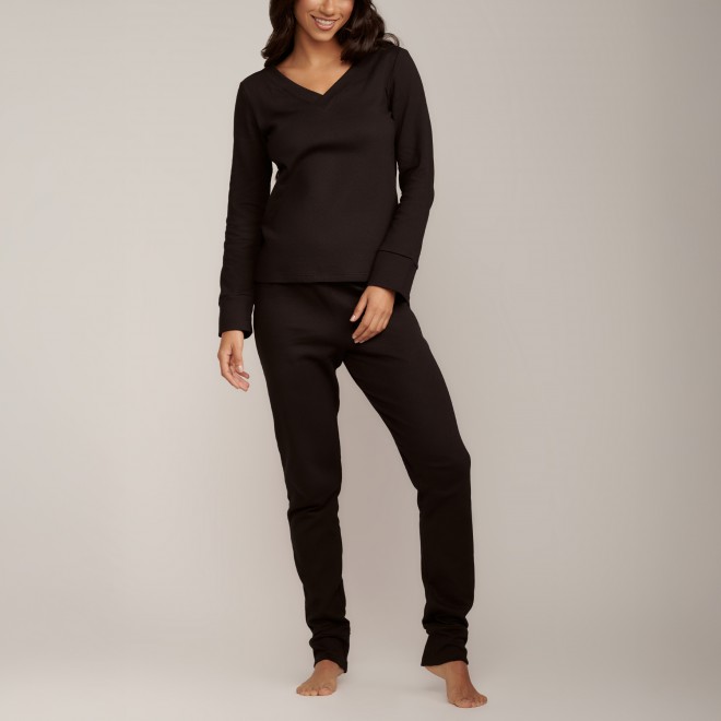 Pijama Winter Preto