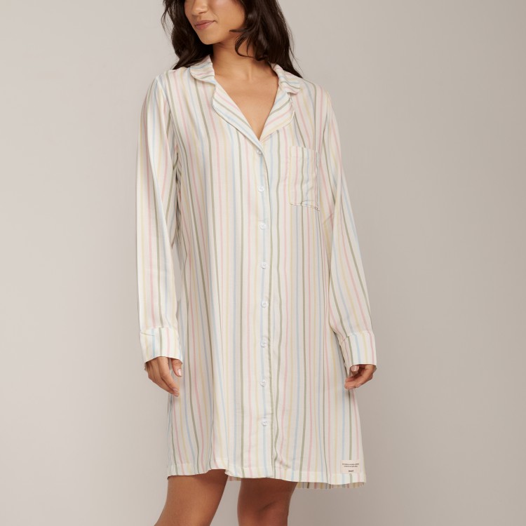 Camisola Americna em Viscose Manga Longa Ellen
