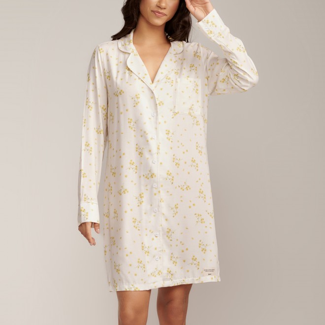 Camisola Americna em Viscose Manga Longa Ellen