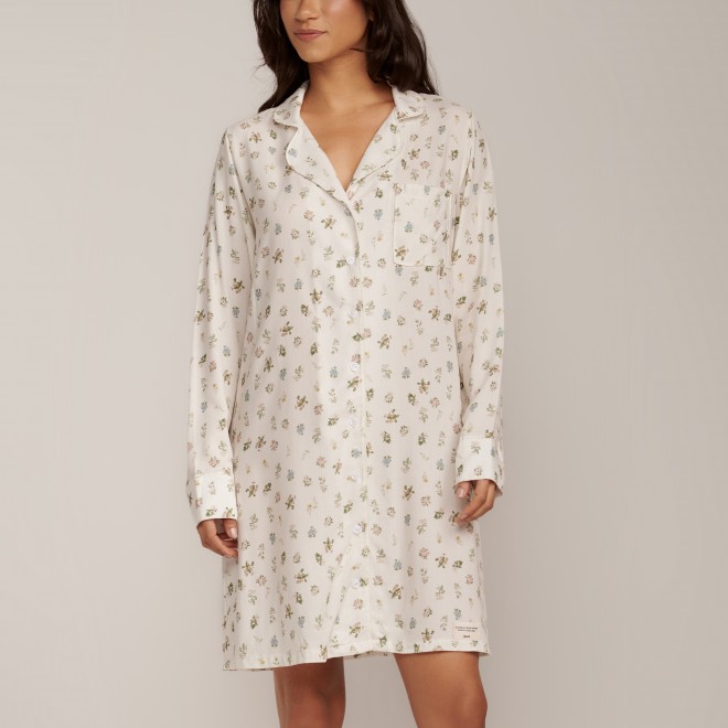 Camisola Americna em Viscose Manga Longa Ellen