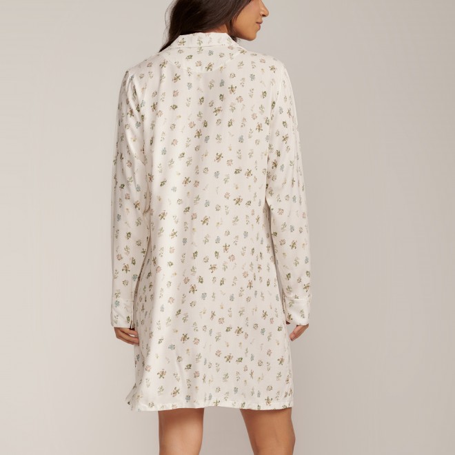 Camisola Americna em Viscose Manga Longa Ellen