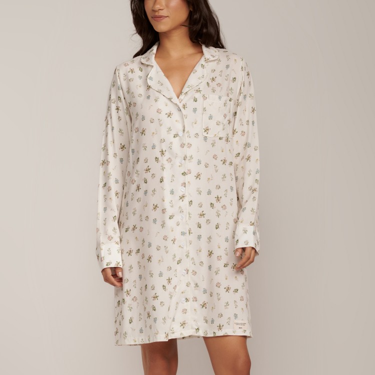Camisola Americna em Viscose Manga Longa Ellen
