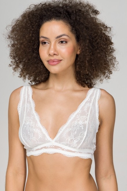 Sutiã Sem Bojo Sem Aro Lollipop Off White