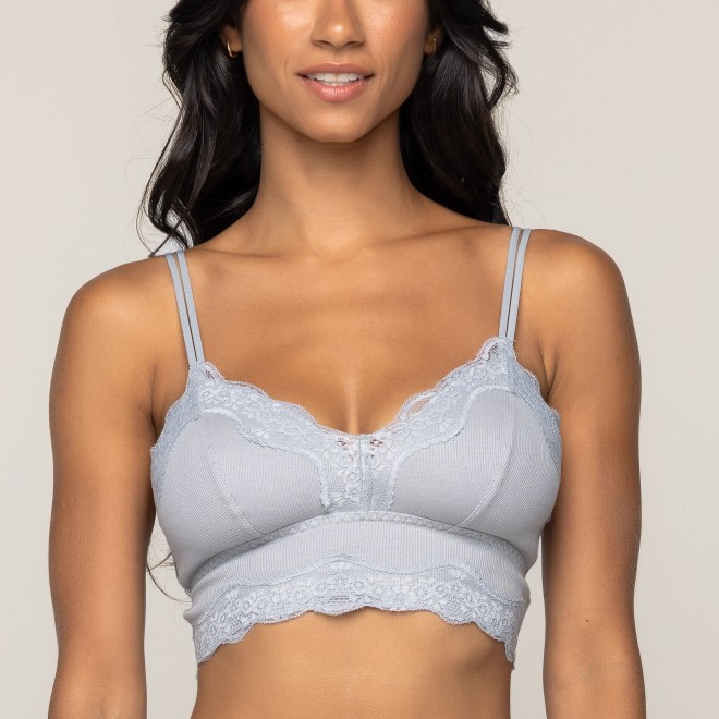 Top Confort Ribana Cinza