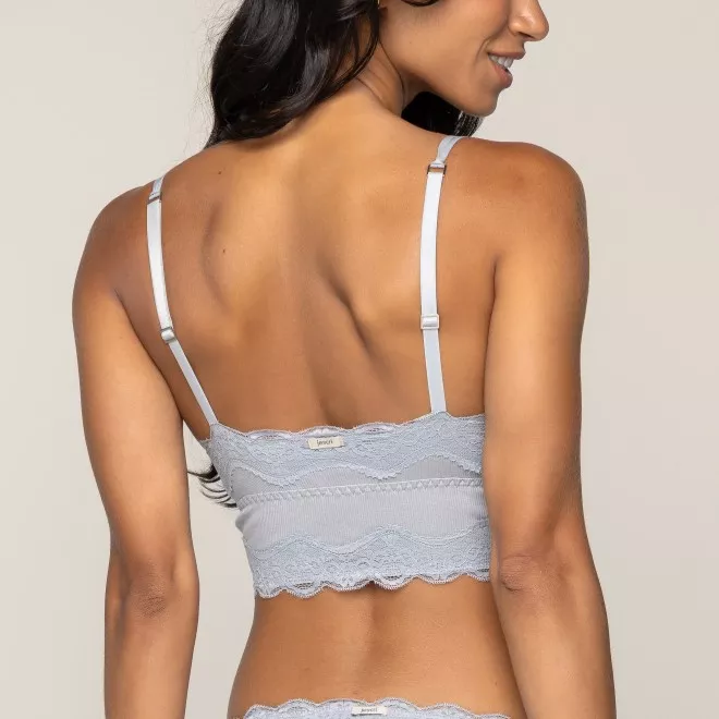 Top Confort Ribana Cinza