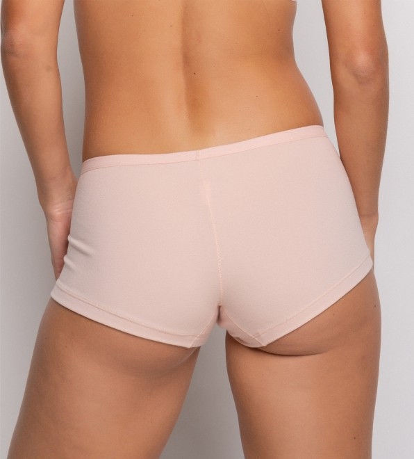 Caleçon Estilo Cueca Feminina Natural Rosa