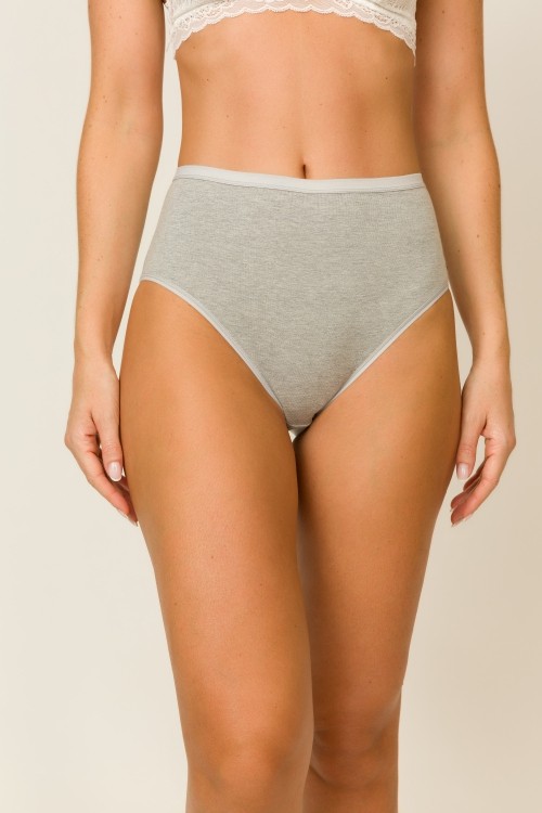 Calcinha Hot Pant Básica Cotton  Mescla