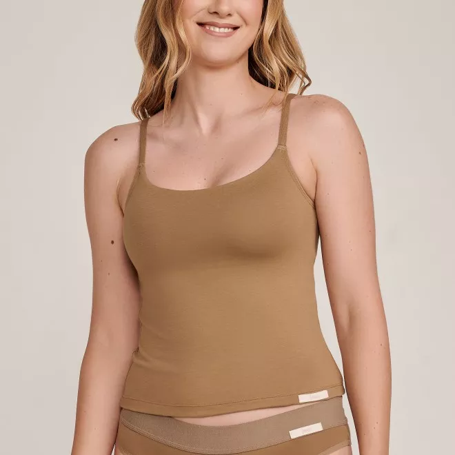 Camisete Confort em Algodão Pima  Verde