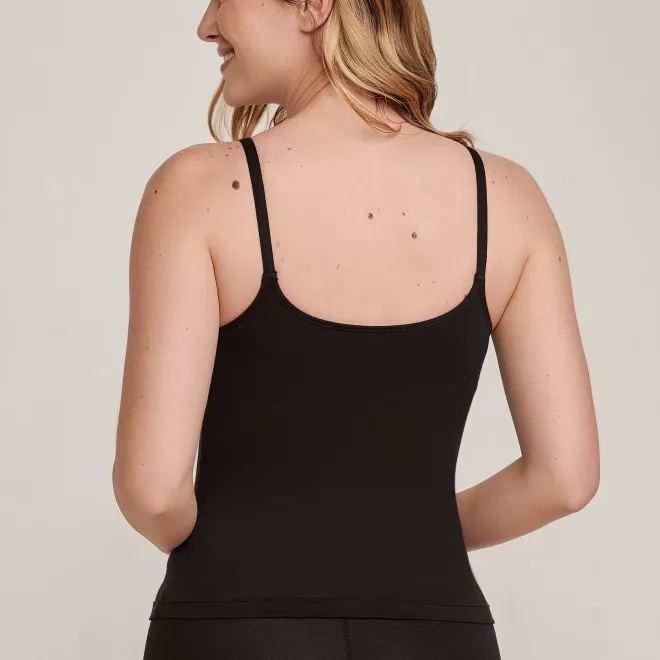 Camisete Confort em Algodão Pima  Preto