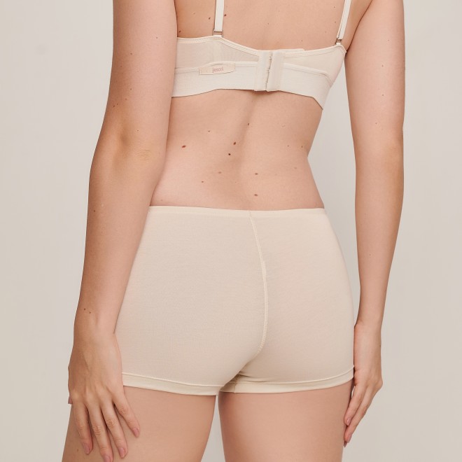 Shortinho Boxer em Algodão Pima Off White