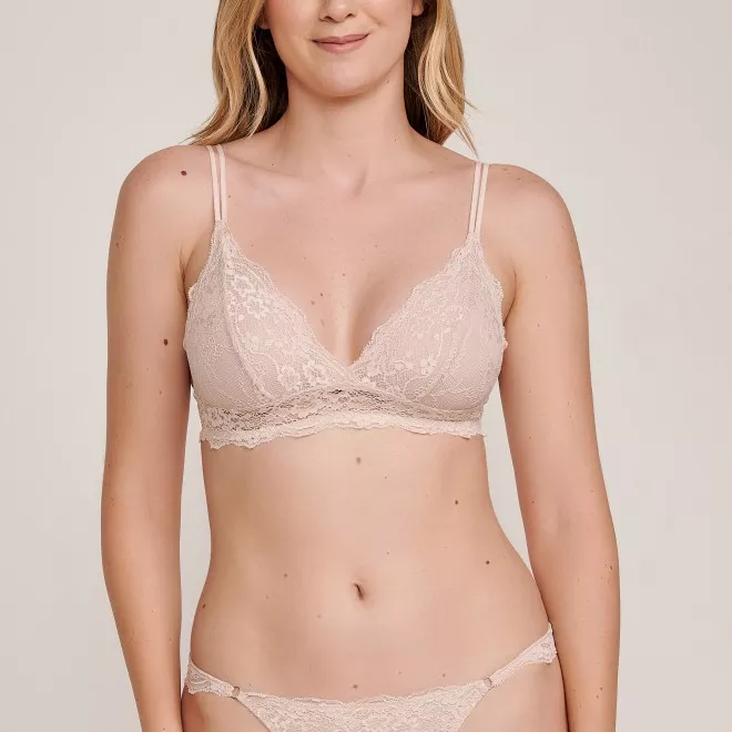 Top Sem Bojo De Renda New Nude