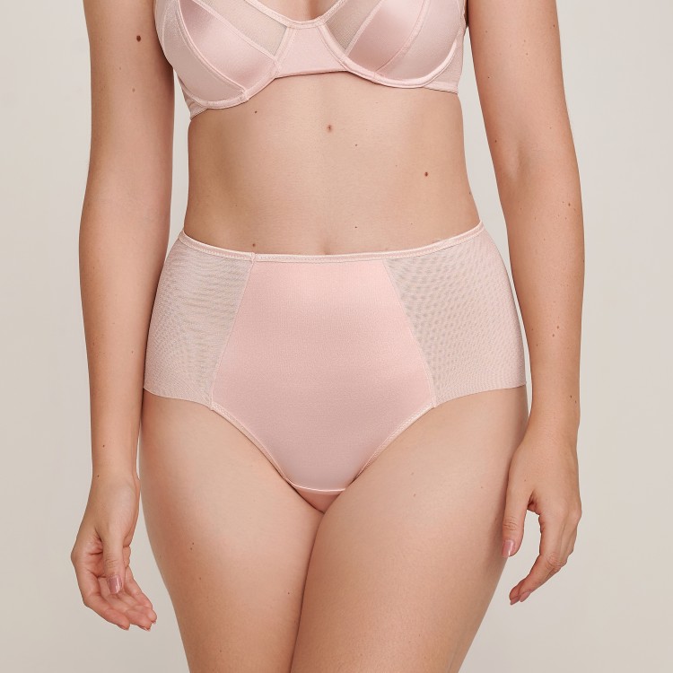 Calcinha Hot Pant Cintura alta Microfibra Mariah Rosé