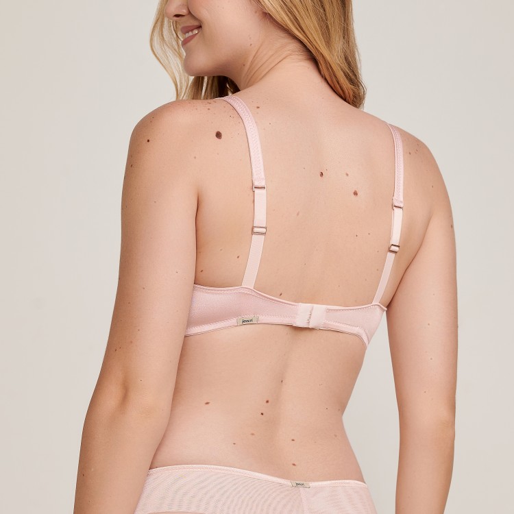 Sutiã Sem Bojo com Aro Micro Sophia Rosé
