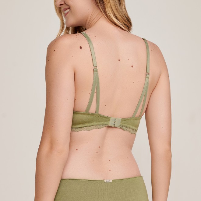 Sutiã Com Bojo Básico Viscose Vivi  Verde