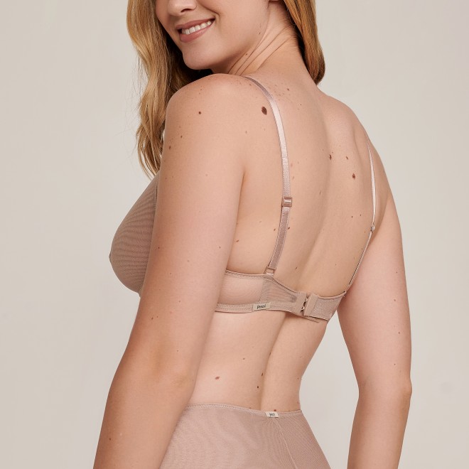 Sutiã de Tule com Aro Star  Chocolate