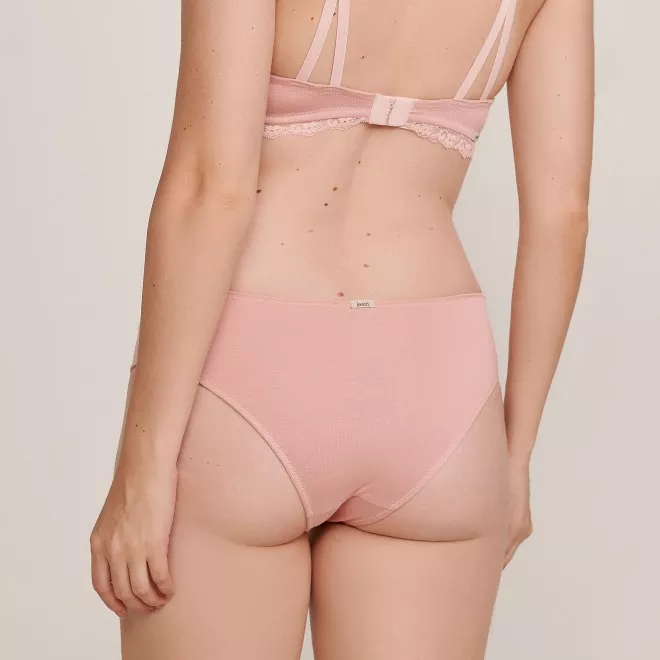 Calcinha Biquíni em Viscose Vivi Rosé